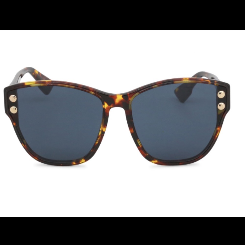Dior 60MM Addict Tortoiseshell Sunglasses